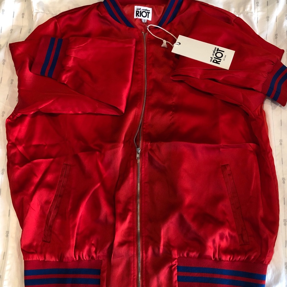 Sub_Urban Riot Varsity Bomber jacket